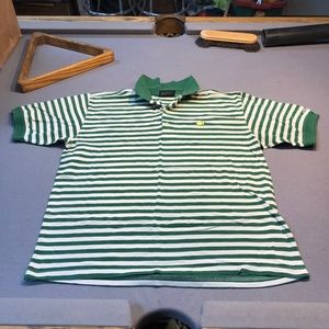 Masters Golf Polo Shirt Mens Large Green